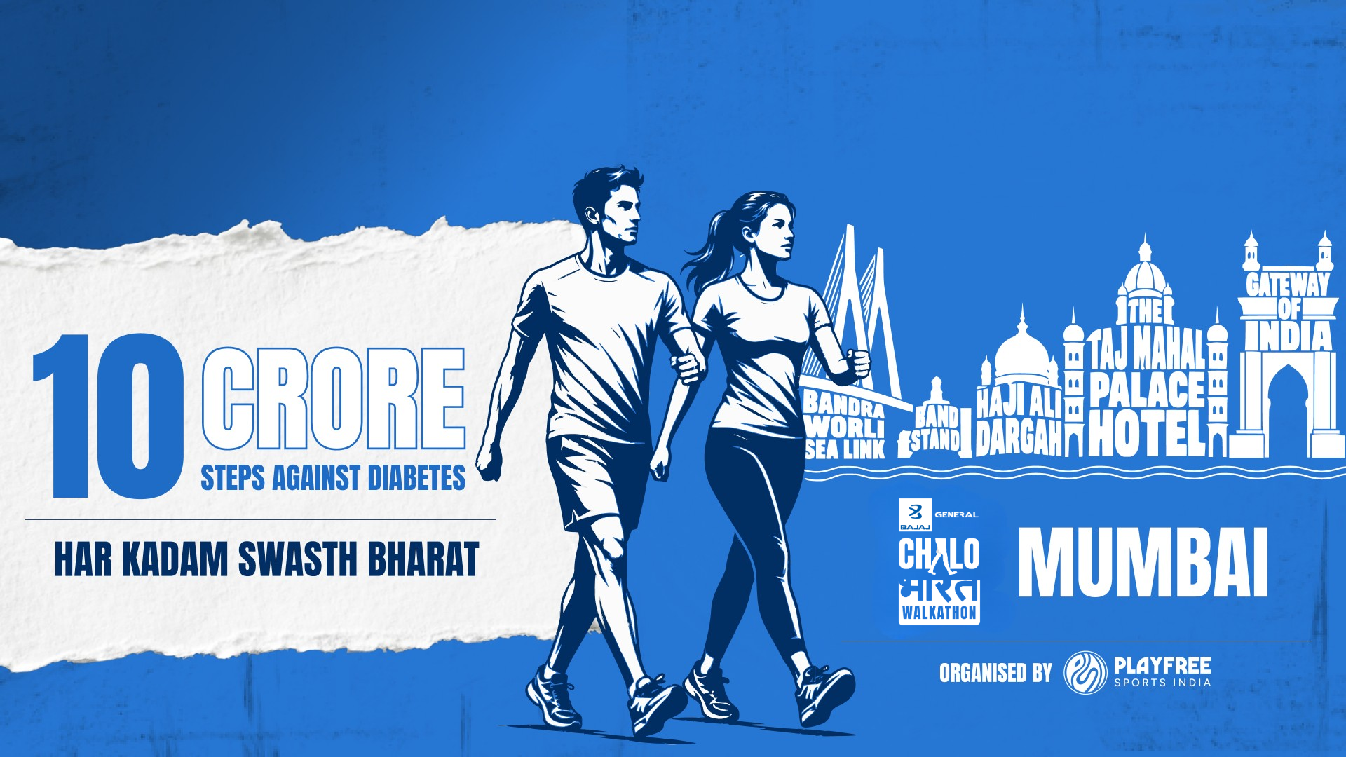Bajaj General Chalo Bharat Walkathon – Mumbai Edition 2027