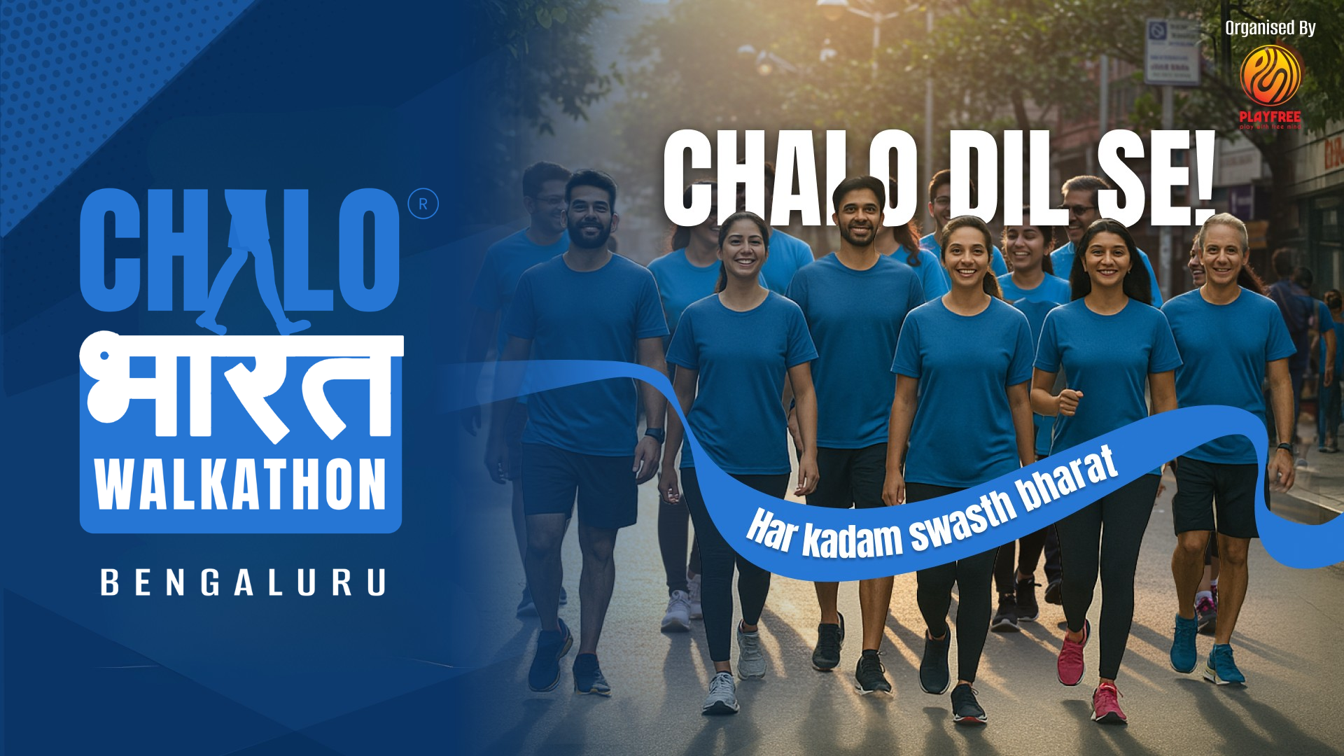 Chalo Bharat Walkathon – Baglore Edition 2026