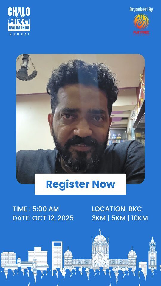 Instagram post from chalobharatwalkathon. This post is in position 2.